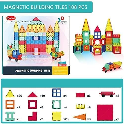 Colour Magnetic Tiles