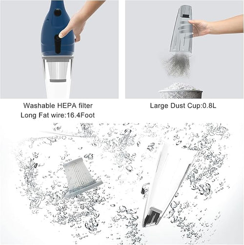 2-in-1 Cordless Vacuum Cleaner
