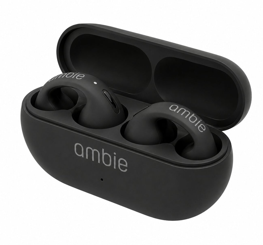 Open-Ear Clip-On Ear Cuff Headphones — Bluetooth 5.0, IPX5