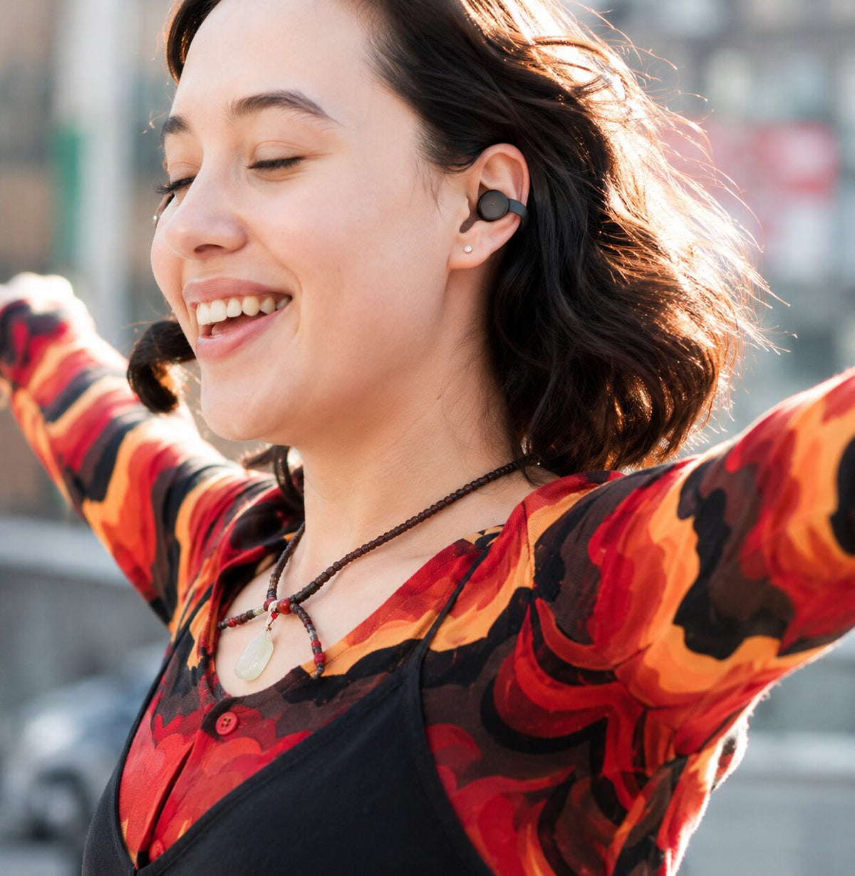 Open-Ear Clip-On Ear Cuff Headphones — Bluetooth 5.0, IPX5