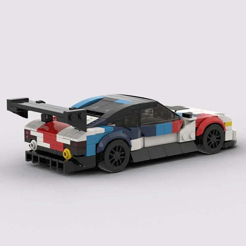 MOC Building Blocks Racing Car Set