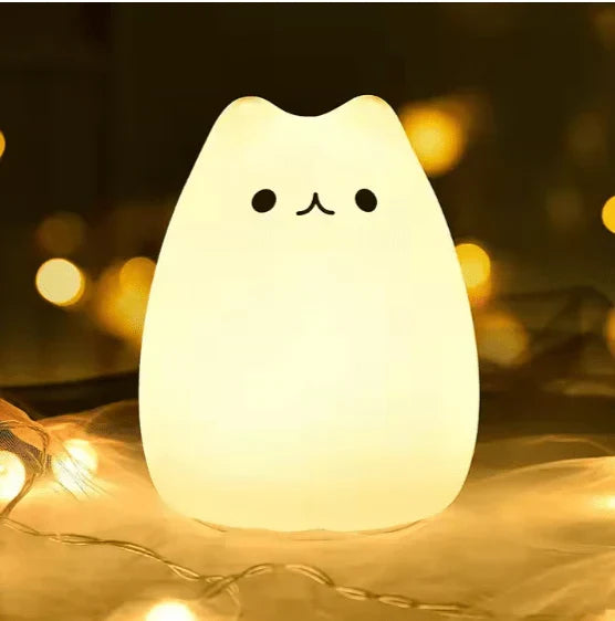 Squishy Cat Night Light