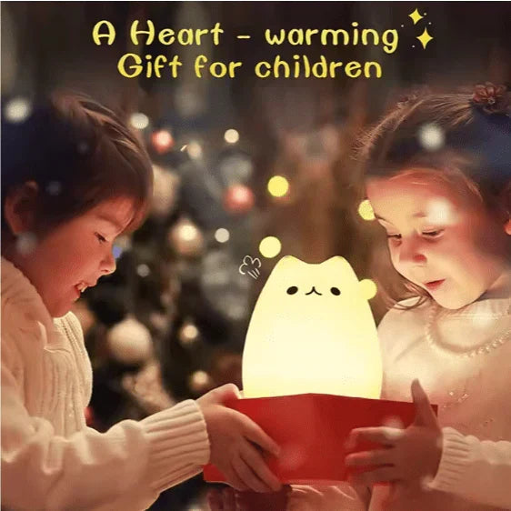 Squishy Cat Night Light